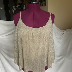 Fashion to figure shimmer tank top